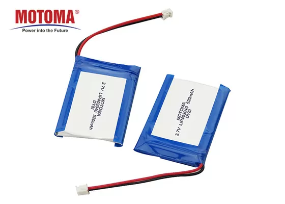 Χαμηλό μόνο πακέτο 3.7V 520mAh, ιονικά πακέτα μπαταριών απαλλαγής IOT μπαταριών λίθιου συνήθειας CE UL
