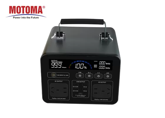 Νέος άφιξης ηλεκτρικού ρεύματος παροχής 730W λίθιου εναλλασσόμενου ρεύματος ΣΥΝΕΧΟΎΣ παραγωγής ηλιακής ενέργειας σταθμός παραγωγής ηλεκτρικού ρεύματος στρατοπέδευσης γεννητριών φορητός για το lap-top